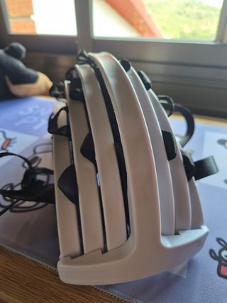 Casco bici plegable.