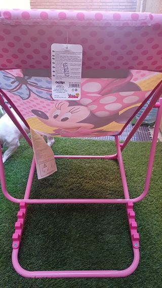 Hamaca infantil Minnie Mouse rosa