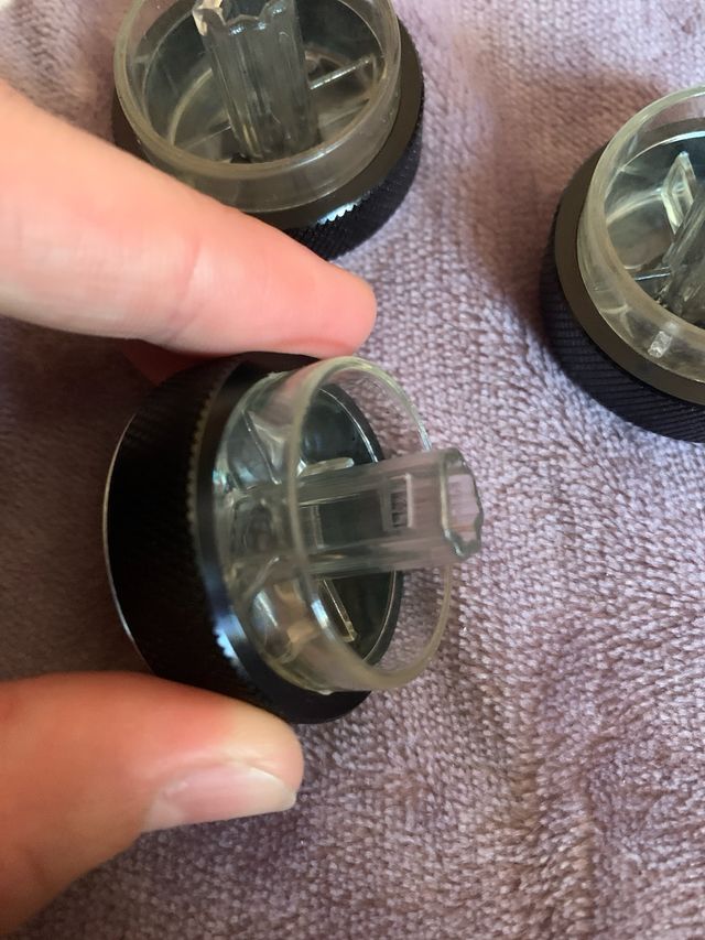 Perillas aire acondicionado Ford.