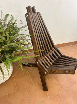 Sillas de madera hechas a mano – únicas