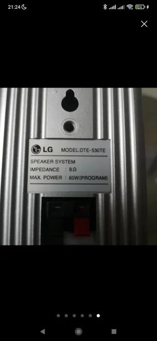 Sistema sonido LG 5.1 - Gris plata