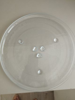 Plato giratorio microondas