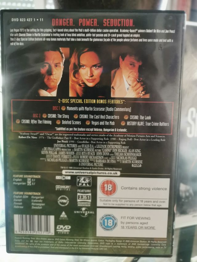 Pack DVD Crimen: Casino + Sign of the Killer