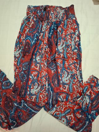 Pantalón Mango M - Multicolor