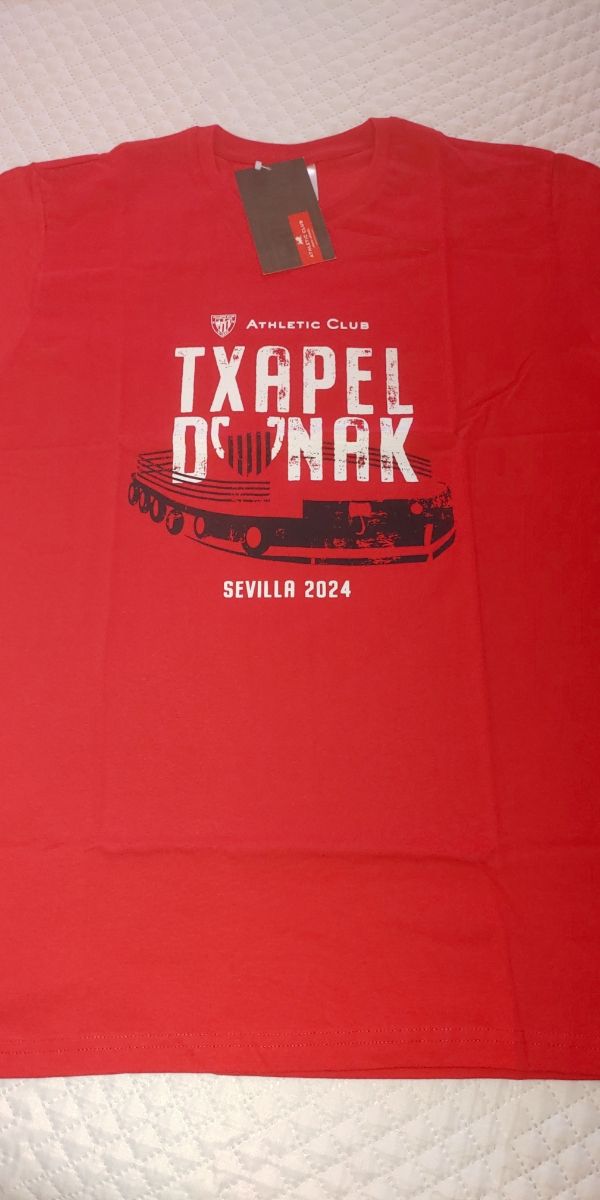 Camiseta oficial Athletic Club Final Copa Sevilla