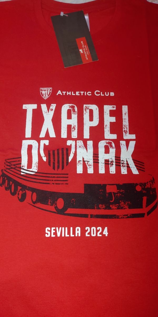 Camiseta oficial Athletic Club Final Copa Sevilla