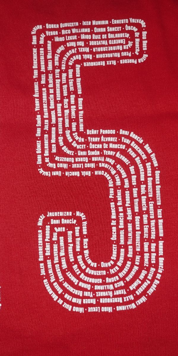 Camiseta oficial Athletic Club Final Copa Sevilla