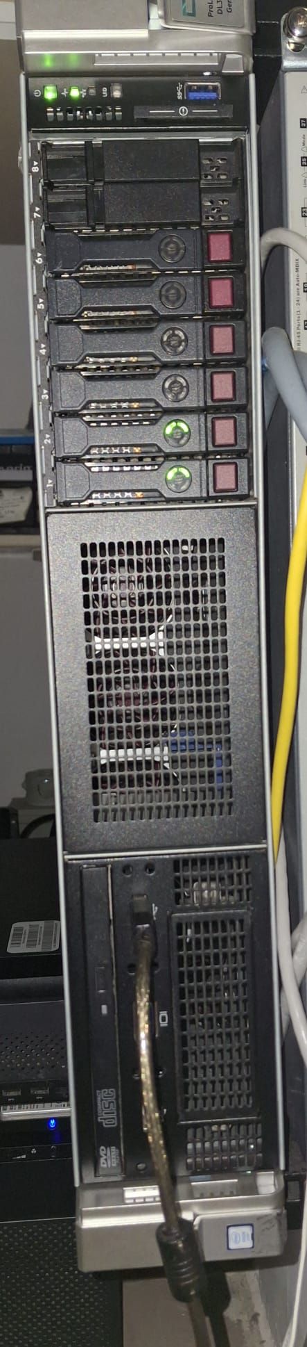 HP DL380 Gen9 2×Xeon E5-2697A v4 ·128GB ECC