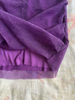 Vintage coquette y2k boho indian style violet top