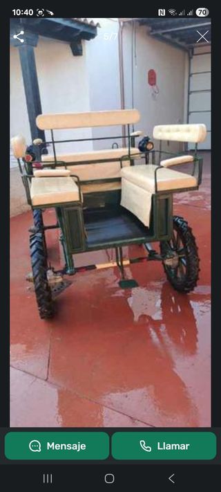 Carro caballos 6-8 plazas