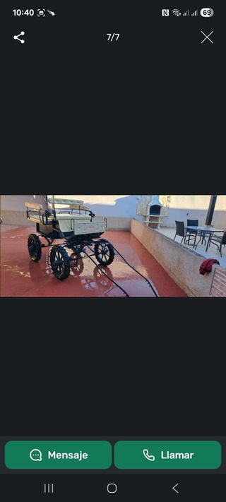 Carro caballos 6-8 plazas