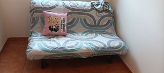 Sofá cama 2 plazas plegable