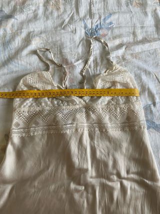 Intimissimi - Chemisier beige Y2K coquette cottage