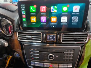 Pantalla Mercedes A CarPlay y Android Auto