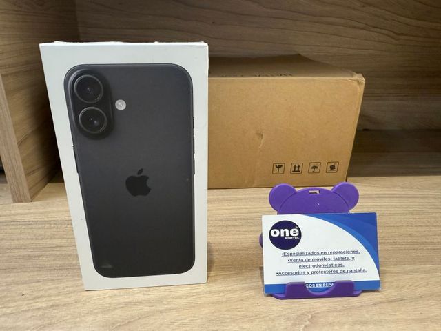 iPhone 16 256GB Negro - Nuevo
