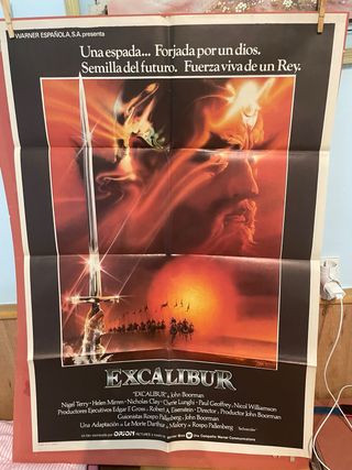 Cartel  de CINE Excalibur -