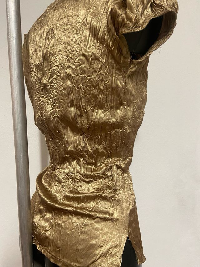 Top glam maniche corte Y2K coquette cottage glam