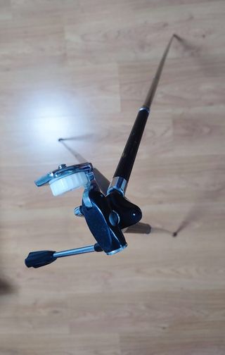 Trípode King vintage con estuche