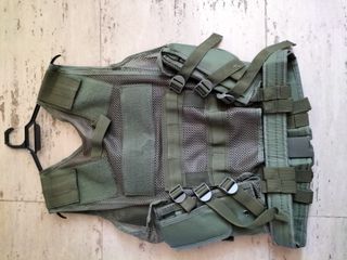 Chaleco táctico Airsoft verde