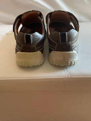 Zapatos hombre verano marrones