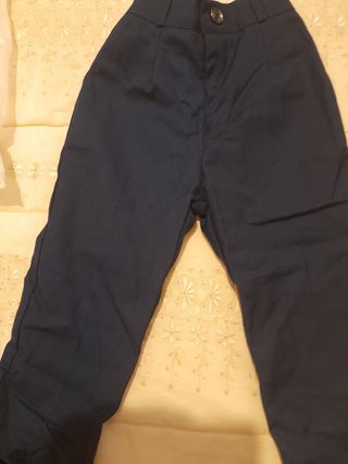 Traje niño azul 3 piezas - talla 90