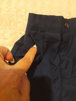 Traje niño azul 3 piezas - talla 90