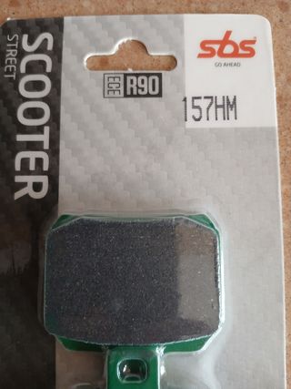 Pastillas freno SBS Scooter 50 CC