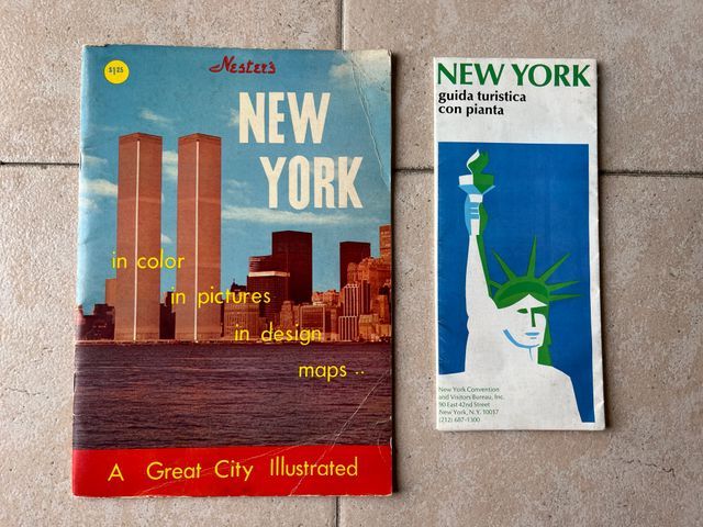 2 Guide turistiche New York anni '70