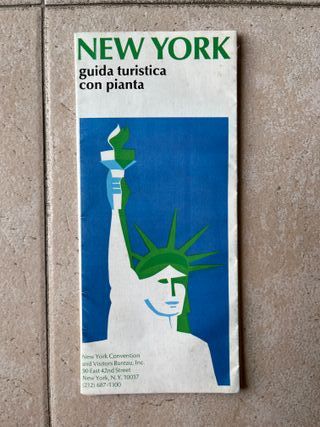 2 Guide turistiche New York anni '70