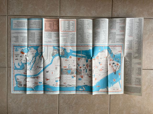 2 Guide turistiche New York anni '70