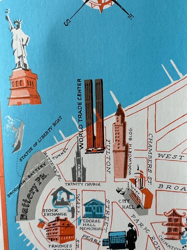 2 Guide turistiche New York anni '70