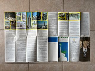 2 Guide turistiche New York anni '70