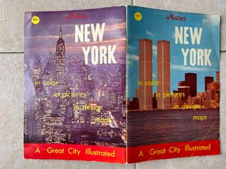 2 Guide turistiche New York anni '70