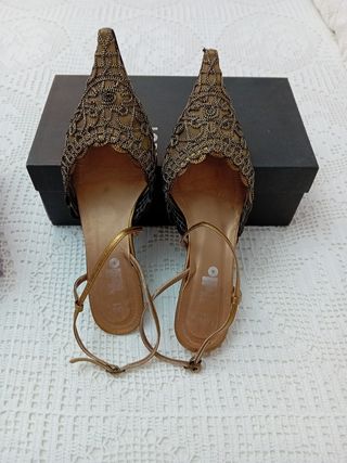 Zapatos de vestir con bolso