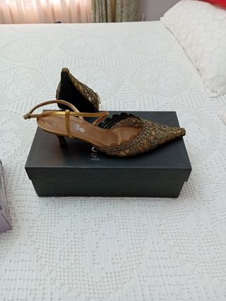 Zapatos de vestir con bolso