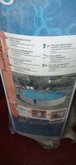 Piscina desmontable Gre 4.5m 90 cm de altura