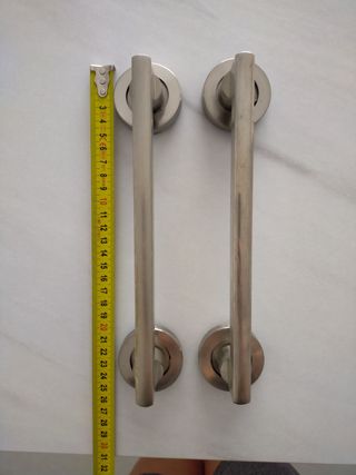 Tiradores puerta acero inoxidable