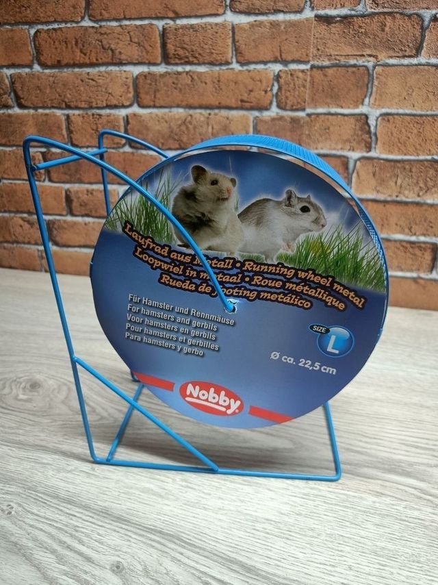 Rueda de metal para hámster