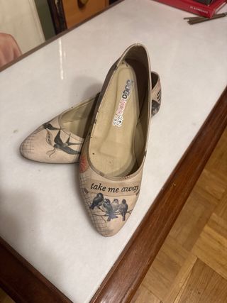 Bailarinas Dog Shoes beige