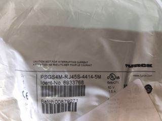 Cable Ethernet Industrial psgs4m rj45s 4414 5m