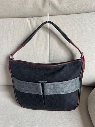 Bolso Loewe negro y marrón