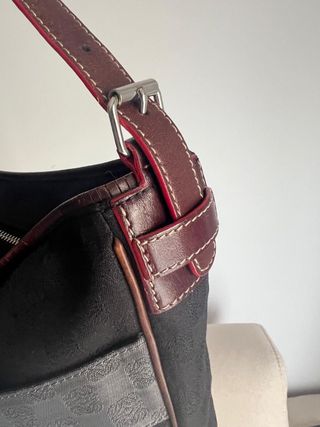 Bolso Loewe negro y marrón
