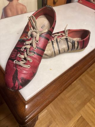 Zapatillas dogo rojas -talla 38