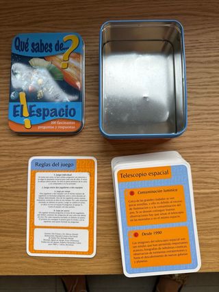 Juego preguntas espacio