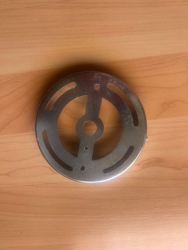 Lámpara moderna cuadrada plata