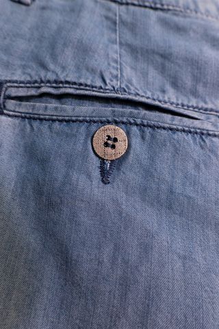 Shorts Benetton - Vaqueros azules