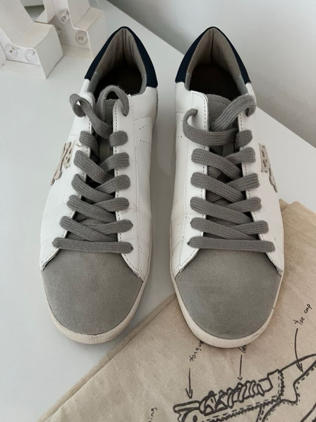 Zapatillas Scalpers blancas y grises