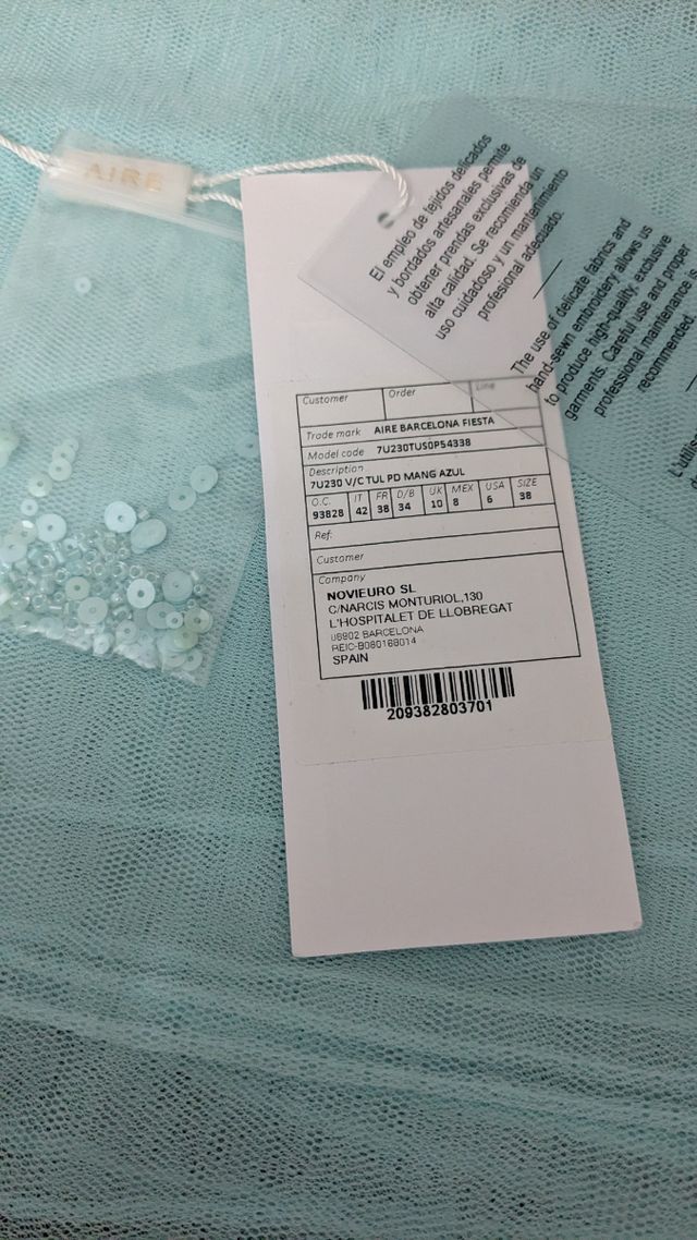 Vestido de Tul Aire Barcelona