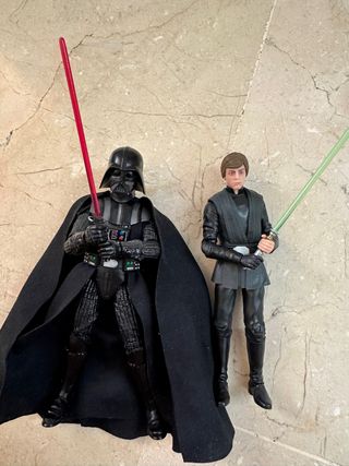 Figuras Star Wars Black Series: Darth Vader & Luke
