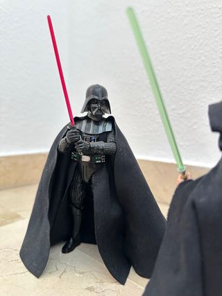 Figuras Star Wars Black Series: Darth Vader & Luke